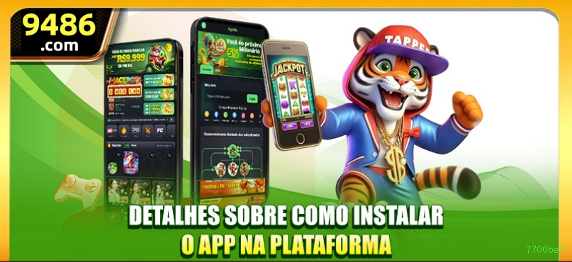 Aplicativo móvel 7700bet para iOS e Android